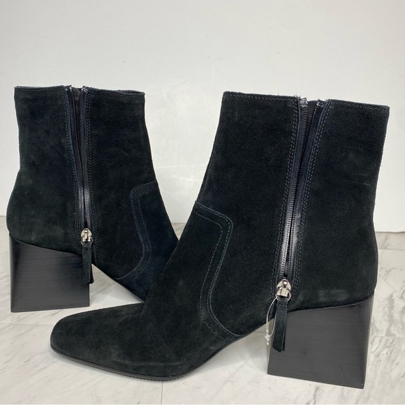 New! Blondo Salome Black Suede Bootie 11M - Picture 6 of 14